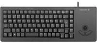 Cherry Tastaur XS Trackball Keyboard G84-5400, QWERTZ, mit 2 Maustasten,