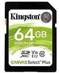 Kingston Canvas Select Plus - Flash-Speicherkarte - 64 GB - SDXC UHS-I Kingston Canvas Select Plus - Flash-Speicherkarte - 64 GB - SDXC UHS-I