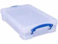 Really Useful Box Really Useful Boxes Aufbewahrungsboxen, transparent, mit Deckel,