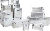 Transportbox Alutec INDUSTRY 243, Aluminium, 243 l, L 782 x B 585 x H 619 mm, mit