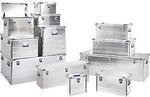 Alutec Transportbox INDUSTRY 425, Aluminium, 425 l, L 1192 x B 790 x H 514 mm, mit