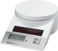 MAUL Briefwaage MAULtronic S, bis 2000 g, Display, Solarbetrieben,...