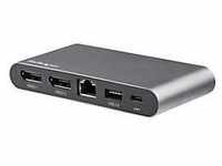 Startech StarTech.com USB C Dock, 4K Dual Monitor DisplayPort, Mini Laptop Docking