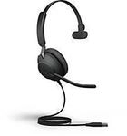 Jabra On-Ear Headset Evolve2 40 MS Mono, monaural, USB-A, kabelgebunden, 3 digitale
