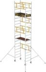 Munk FlexxTower Rollger&uuml;st, Aluminium-Rundrohr, werkzeuglose Montage, klappbare