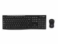 Logitech MK270 Wireless Combo - Tastatur-und-Maus-Set - kabellos - 2.4 GHz - QWERTY -