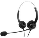 Headset MediaRange MROS304, kabelgebunden, binaural, USB, Lautst&auml;rkeregler, Mikrofon