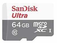 Sandisk Ultra - Flash-Speicherkarte (microSDHC/SD-Adapter inbegriffen) - 64 GB -