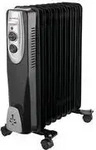 Heizger&auml;t Gutfels HR 32009 sw, 800/1200/2000 W, 3 Stufen, 9 Rippen, Tragegriff,