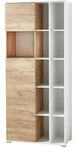 Home Office Aktenschrank LIONI, aus Holz, 2 T&uuml;ren, 4 geschlossene & 11 offene