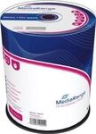MediaRange CD-R, 700 MB, 52-fache Schreibgeschwindigkeit, 100er Spindel silber