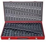 HSS-R Spiralbohrer-Satz, 230-tlg, 1-13mm