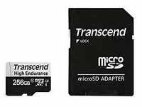 Transcend 350V - Flash-Speicherkarte (SD-Adapter inbegriffen) - 256 GB - UHS-I U3 /
