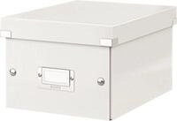 LEITZ&reg; Ablage- und Transportbox Serie Click + Store, klein, f&uuml;r DIN A5, wei&szlig;