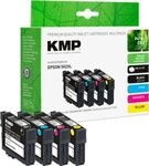 Tintenpatrone KMP, ersetzt Epson 502XL (T02W64), bis 550/470 Seiten, Multipack, CMYK