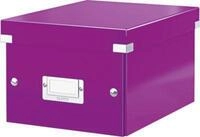 LEITZ&reg; Ablage- und Transportbox Serie Click + Store, klein, f&uuml;r DIN A5, violett