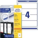 AVERY&reg; Zweckform Ordner-Etiketten, ultragrip, 100 + 20 St&uuml;ck