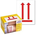 Warnaufkleber Avery Zweckform &bdquo;Oben&ldquo;, hohe Leuchtkraft, rechteckig, B 74 x H 100