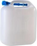 Wasserkanister ECO, mit Rohr, 20 l, natur