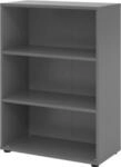 Regale Breno, 3 OH, 28 kg je Boden, B 800 x T 400 x H 1100 mm, Spanplatte, graphit