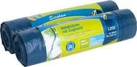 Secolan&reg; M&uuml;lleimerbeutel, mit Zugband, 120 Liter, blau, 10 St&uuml;ck