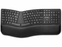 Kensington Pro Fit Ergo Wireless Keyboard - Tastatur - USA - Schwarz