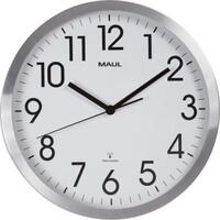 Funk Wanduhr Maul MAULmove, rund, f&uuml;r Innenr&auml;ume, arabische Zahlen, Minuten &