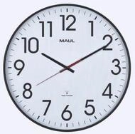 Funk Wanduhr Maul MAULclimb, rund, f&uuml;r Innenr&auml;ume, extra gro&szlig;e arabische Zahlen,