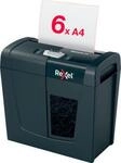 Rexel Secure X6 Aktenvernichter P4, Partikelschnitt 4 x 40 mm, 10 l, 6 Blatt