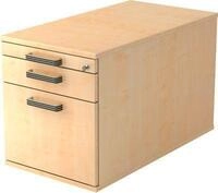 Rollcontainer TOPAS LINE, 1 Schub,1 H&auml;ngeregistraturauszug, 1 Utensilienauszug, T
