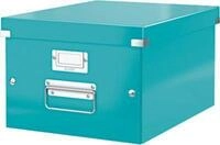 LEITZ&reg; Ablage- und Transportbox Serie Click + Store, mittel, f&uuml;r DIN A4, eisblau