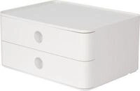 Schubladenbox HAN Allison Smart-Box, 2 Sch&uuml;be mit Trennw&auml;nden, Kabelhalter,