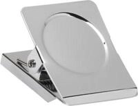 Maul Papierklemme mit Magnet, B 40 mm, Klemmweite 23 mm, Haftkraft 1,2 kg, hellsilber