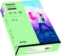 Farbiges Kopierpapier tecno colors, DIN A4, 120 g/m&sup2;, mittelgr&uuml;n, 250 Blatt