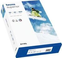 Kopierpapier tecno superior, DIN A4, 90 g/m&sup2;, hochwei&szlig;, 500 Blatt