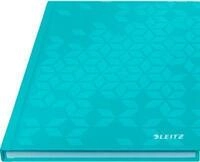 Notizbuch Leitz WOW, DIN A5, 80 karierte Blatt, Hardcover-Einband,