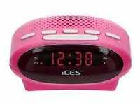 ICES ICR-210 - Radiouhr - pink