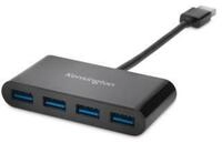 USB Hub Kensington UH400 K39121EU, 4 USB 3.0 Anschl&uuml;sse,