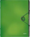 LEITZ&reg; Dokumentenmappe Solid, DIN A4, 3 Schutzkappen, 6 F&auml;cher, PP, hellgr&uuml;n