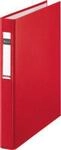 LEITZ&reg; Ringbuch, DIN A4, 2-Ring-Mechanik, R&uuml;ckenbreite 40 mm, rot