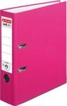 herlitz Ordner maX.file protect, DIN A4, R&uuml;ckenbreite 80 mm, pink
