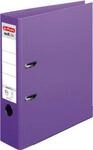 herlitz Ordner maX.file protect plus, DIN A4, R&uuml;ckenbreite 80 mm, violett