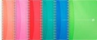 Spiralbuch OXFORD Office MyColours, DIN A5, Doppelbindung, 90 Blatt liniert, wei&szlig;,