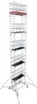 Alu-Faltger&uuml;st Krause ProTec XS, 200 kg/m&sup2;, gebremste Rollen, L 2000 x B 700...