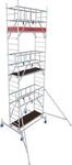 Alu-Fahrger&uuml;st Krause ProTec, 200 kg/m&sup2;, gebremste Rollen, L 2000 x B 700 x H 7300