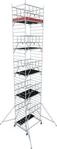 Alu-Fahrger&uuml;st Krause ProTec XXL, 200 kg/m&sup2;, gebremste Rollen, L 2000 x B 1400 x H