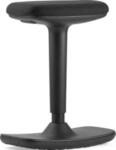 Steh-Sitz-Hocker Dauphin to-swift work, H 500-750 mm, Tellerfu&szlig;, mit Wippfunktion,