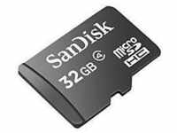 Sandisk - Flash-Speicherkarte (microSDHC/SD-Adapter inbegriffen) - 32 GB - Class 4 -