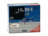 Intenso - 10 x DVD+R - 4.7 GB 16x - mit Tintenstrahldrucker bedruckbare Oberfläche -