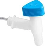 Ablasshahn mit Breitgewinde 22 mm f&uuml;r Kanister, natur
